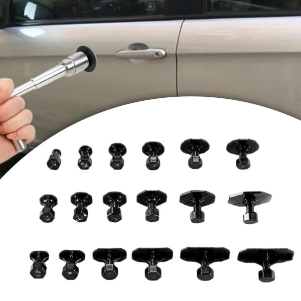 Maxbell 18 Pieces Car Dent Puller Portable for Automobile Automotive Hail Dents For Cheap