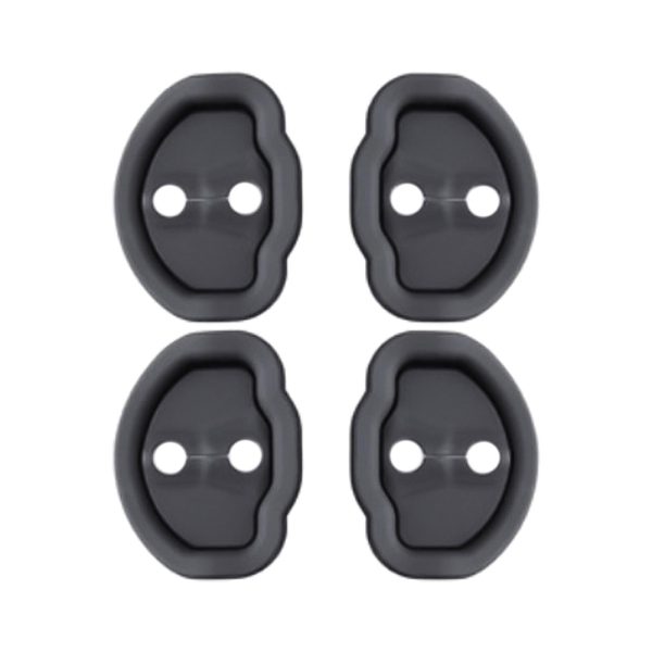 Maxbell Maxbell 4 Pieces Car Door Lock latches Cover Silent Shock Pad for Model 3 Discount