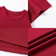 Maxbell T Shirt for Women Summer Outfits Short Sleeve Top for Walking Work Traveling XXL Red Online Hot Sale