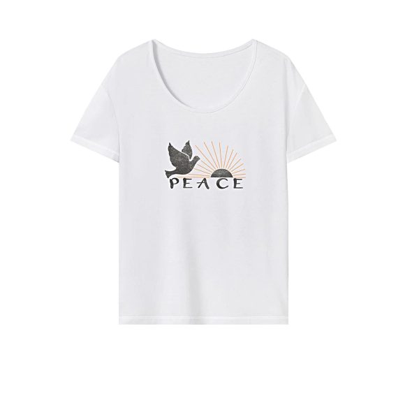 Maxbell Maxbell T Shirt for Women Summer Costume Summer Tops for Shopping Walking Daily Wear XXL White Online now