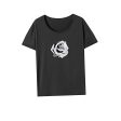 Maxbell Maxbell T Shirt for Women Summer Clothes Ladies Crewneck Shirt for Work Walking Trip S Grey on Sale