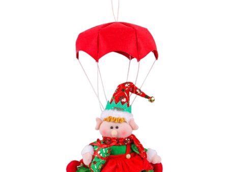 Maxbell Maxbell Christmas Hanging Doll Statue Xmas Tree Ornament for Festivals Dorm New Year Red For Cheap