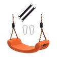 Maxbell Maxbell Swing Seat Non Slip Curved Board Backyard Swinging for Patio Backyard Garden Orange Cheap