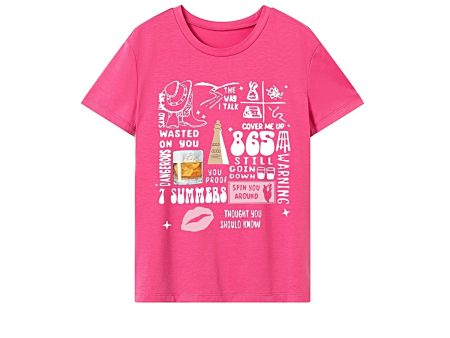 Maxbell T Shirt for Women Summer Soft Activewear Crewneck Tee for Hiking S Rose Pink For Sale