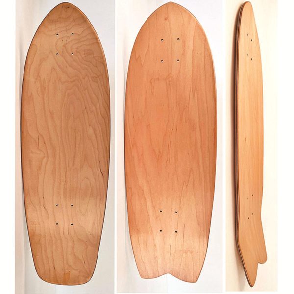 Maxbell Wood Skateboard Deck Unpainted 7 Layer DIY Painting for Kids Beginners Teens 32inch Online