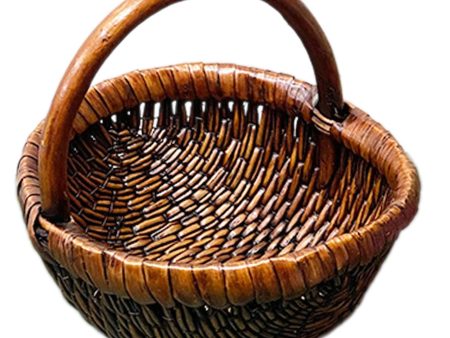 Maxbell Maxbell Handwoven Fruit Basket Rustic Decor Food Basket for Kitchen Restaurant Table Coffee For Discount