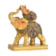 Maxbell Maxbell Elephant Statue Creative Elephant Figurines for Housewarming Party Bookshelf Online