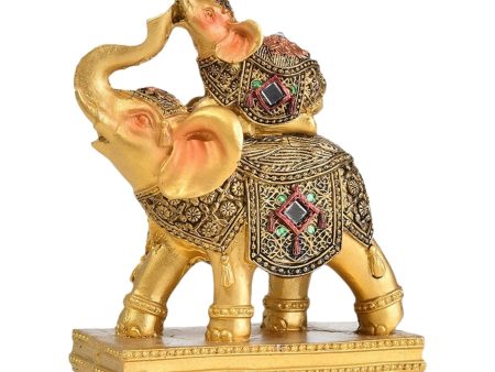 Maxbell Maxbell Elephant Statue Creative Elephant Figurines for Housewarming Party Bookshelf Online