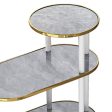 Maxbell Wooden DIY End Table Sofa Side Table Versatile Bedside Table for Living Room Grey Online Sale