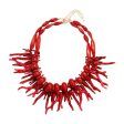 Maxbell Maxbell 2 Pieces Bohemian Necklace Choker Tribal Necklace for Party Vacation Wedding For Discount