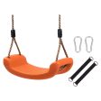 Maxbell Maxbell Swing Seat Non Slip Curved Board Backyard Swinging for Patio Backyard Garden Orange Cheap