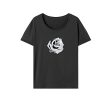 Maxbell Maxbell T Shirt for Women Summer Clothes Ladies Crewneck Shirt for Work Walking Trip S Grey on Sale