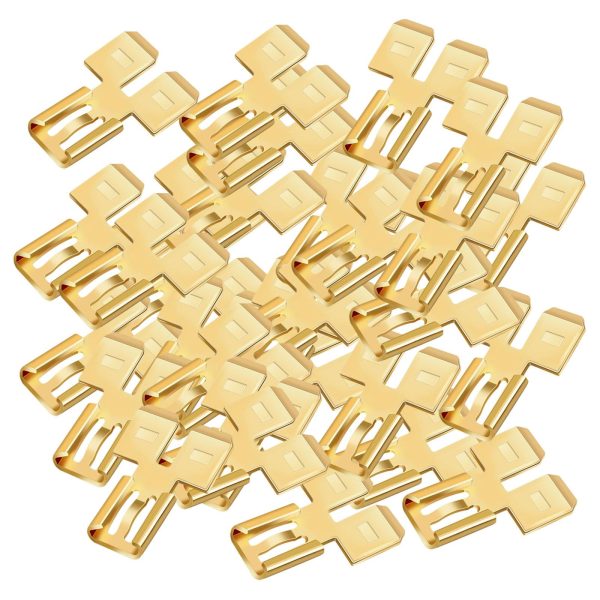 Maxbell Maxbell Double Piggyback Spade Connector Non Insulated Electrical Male Single Female 30PCS Supply