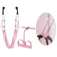 Maxbell Yoga Stretching Trainer Inversion Tool Fitness Yoga Belts Yoga Straps Pink Set B Supply