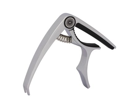 Maxbell Maxbell Guitar Capo Guitar Clip Metal Universal String Clamp for Banjo Bass Mandolin Argent Fashion