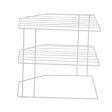 Maxbell Maxbell Kitchen Storage Rack 3 Layer Fruit Holder Spice Organizer Shelf for Bathroom white Online Sale