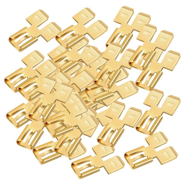 Maxbell Maxbell Double Piggyback Spade Connector Non Insulated Electrical Male Single Female 30PCS Supply