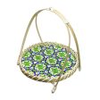 Maxbell Maxbell Handwoven Fruit Basket Rustic Handmade Food Storage Basket for Wedding Table Green Cheap