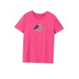 Maxbell Women s T Shirt Summer Casual Crewneck Shirt for Walking Daily Wear Vacation S Rose Pink Cheap