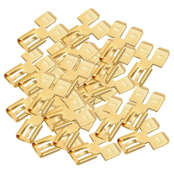 Maxbell Maxbell Double Piggyback Spade Connector Non Insulated Electrical Male Single Female 30PCS Supply